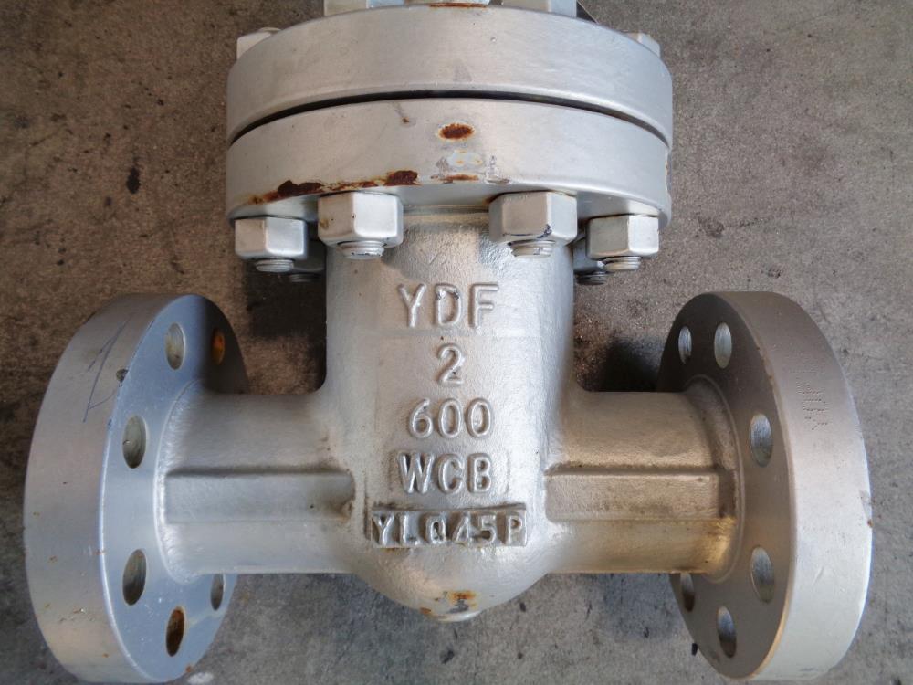 YDF 2" 600# WCB Gate Valve GA6R-WCB-5-NC